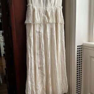 Sleeveless ruffle Dress